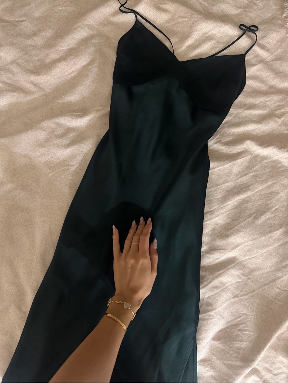 Abercrombie and Fitch green open back dress new without tags